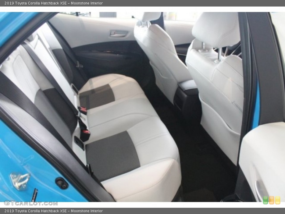 Moonstone Interior Rear Seat for the 2019 Toyota Corolla Hatchback XSE #128786247