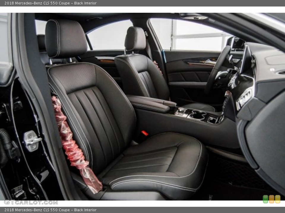 Black 2018 Mercedes-Benz CLS Interiors