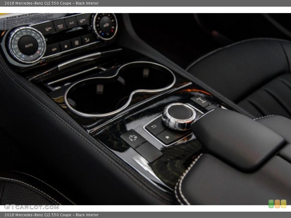 Black Interior Controls for the 2018 Mercedes-Benz CLS 550 Coupe #128792655