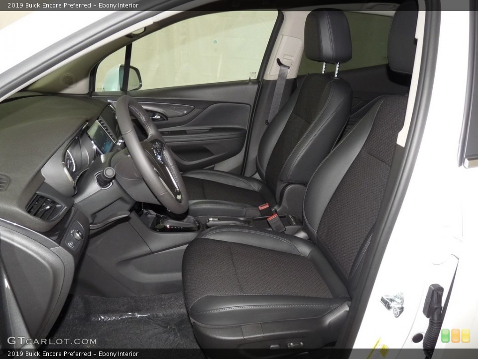 Ebony Interior Photo for the 2019 Buick Encore Preferred #128794446