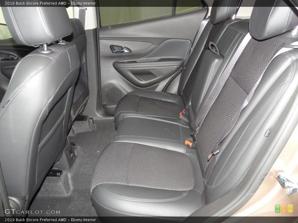 Ebony Interior Rear Seat for the 2019 Buick Encore Preferred AWD #128794638