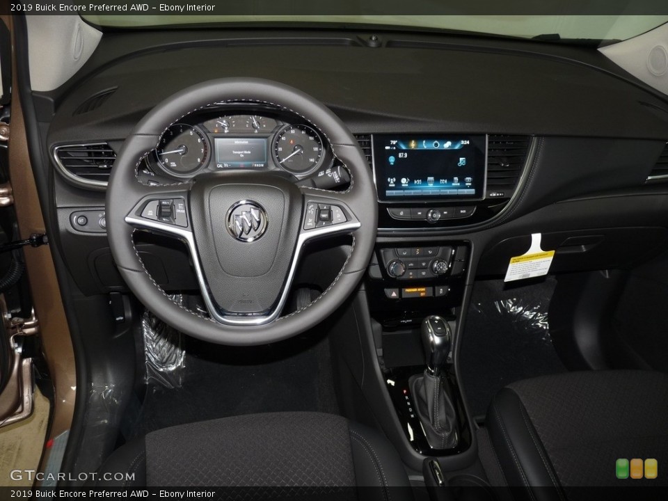 Ebony Interior Controls for the 2019 Buick Encore Preferred AWD #128794662