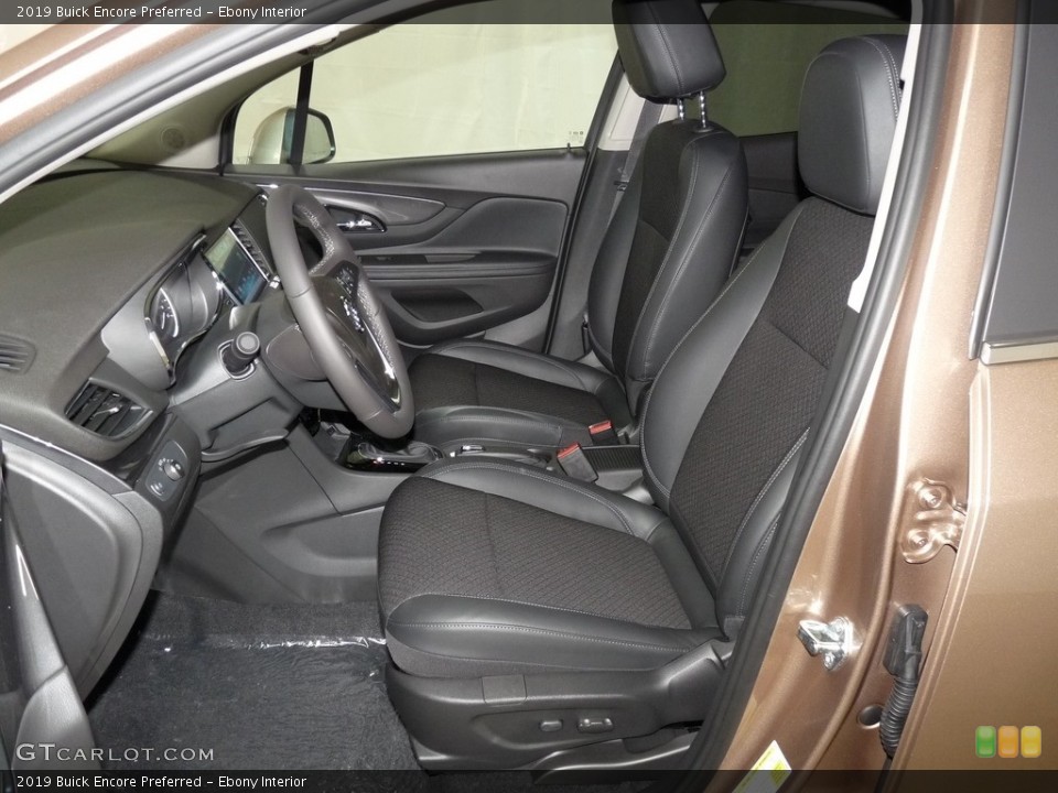 Ebony Interior Photo for the 2019 Buick Encore Preferred #128794788