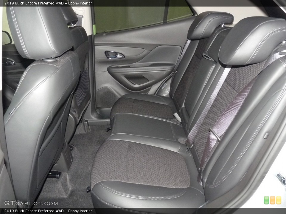 Ebony Interior Rear Seat for the 2019 Buick Encore Preferred AWD #128794980