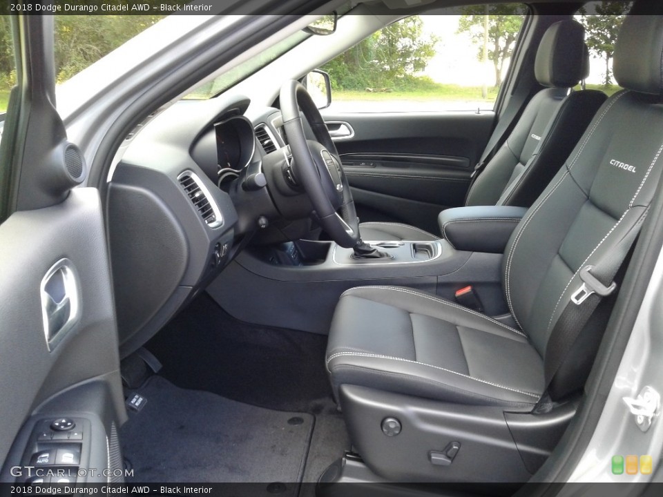 Black Interior Photo for the 2018 Dodge Durango Citadel AWD #128809491