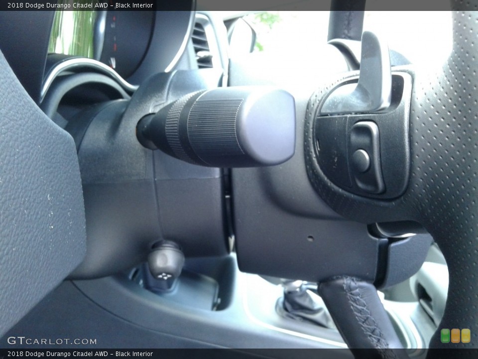 Black Interior Controls for the 2018 Dodge Durango Citadel AWD #128809743