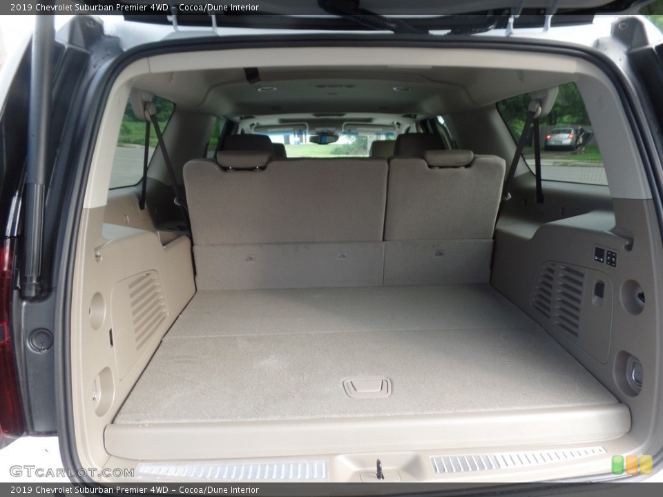 Cocoa/Dune Interior Trunk for the 2019 Chevrolet Suburban Premier 4WD #128816039