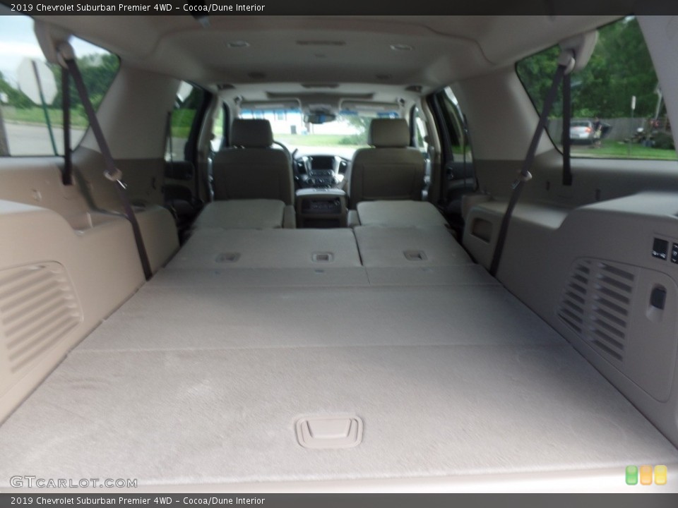 Cocoa/Dune Interior Trunk for the 2019 Chevrolet Suburban Premier 4WD #128816108
