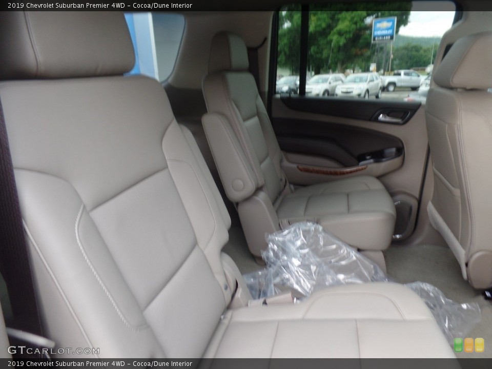 Cocoa/Dune Interior Rear Seat for the 2019 Chevrolet Suburban Premier 4WD #128816153