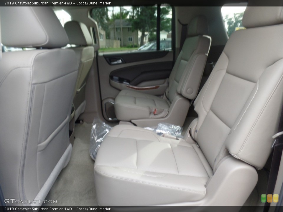 Cocoa/Dune Interior Rear Seat for the 2019 Chevrolet Suburban Premier 4WD #128816228