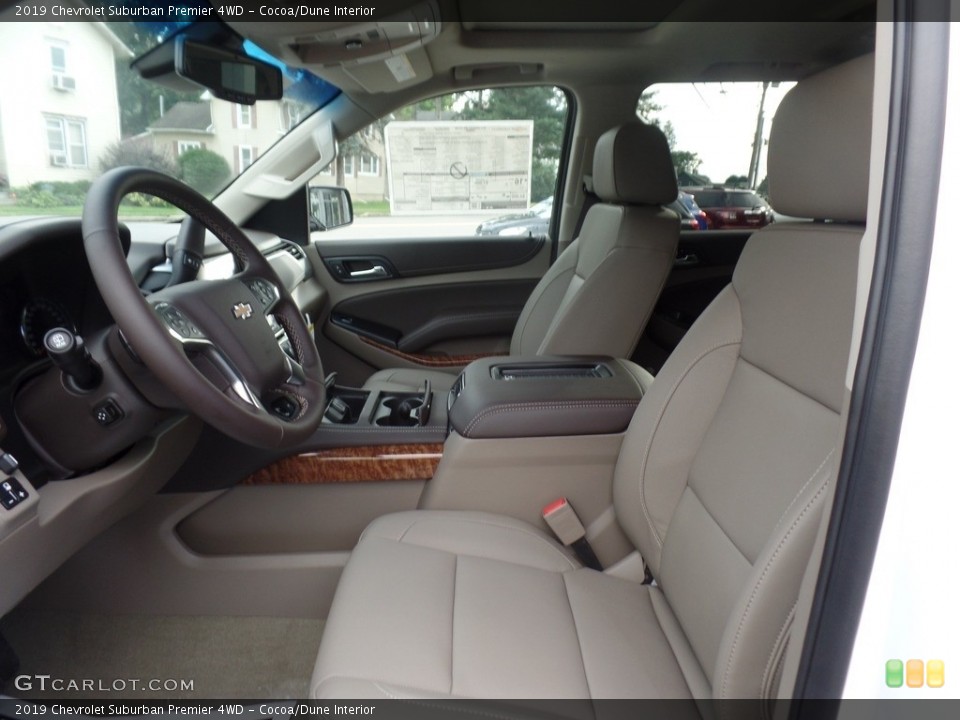 Cocoa/Dune Interior Photo for the 2019 Chevrolet Suburban Premier 4WD #128816258
