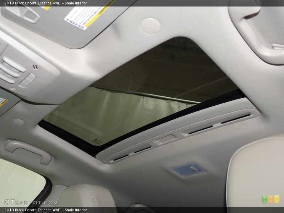 Shale Interior Sunroof for the 2019 Buick Encore Essence AWD #128820539