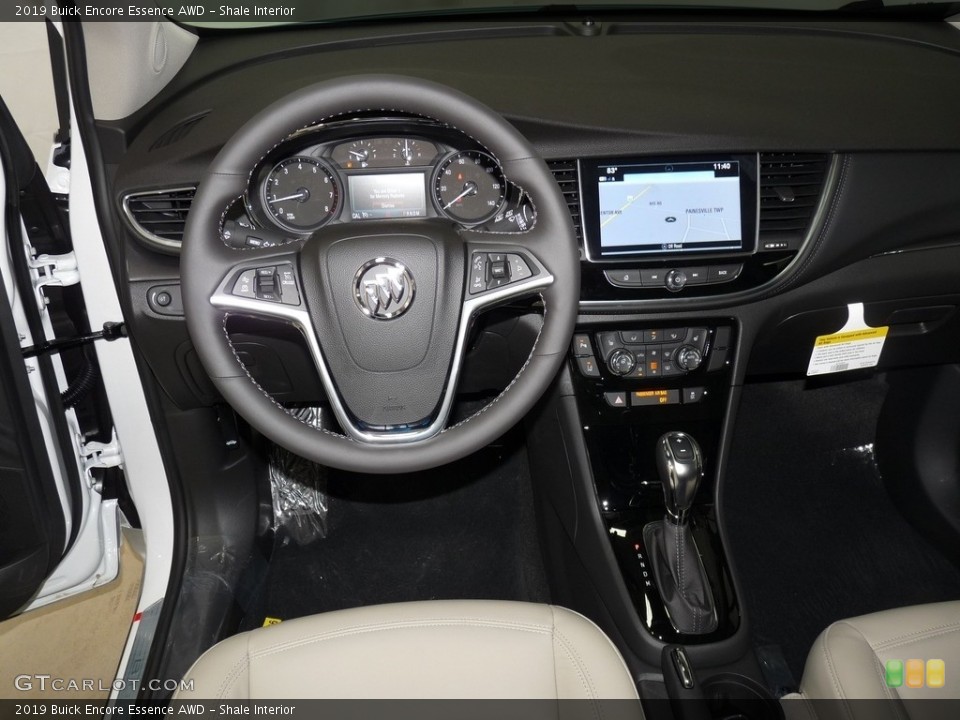 Shale Interior Dashboard for the 2019 Buick Encore Essence AWD #128820614