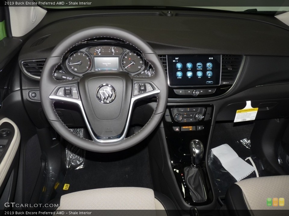 Shale Interior Dashboard for the 2019 Buick Encore Preferred AWD #128821406