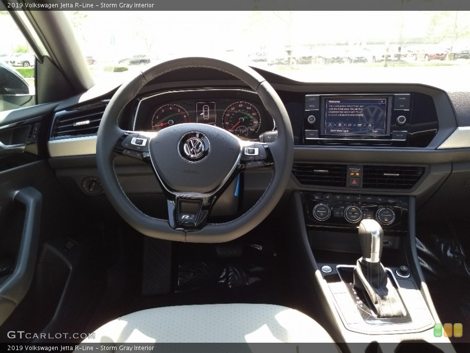 Storm Gray Interior Dashboard for the 2019 Volkswagen Jetta R-Line #128824139