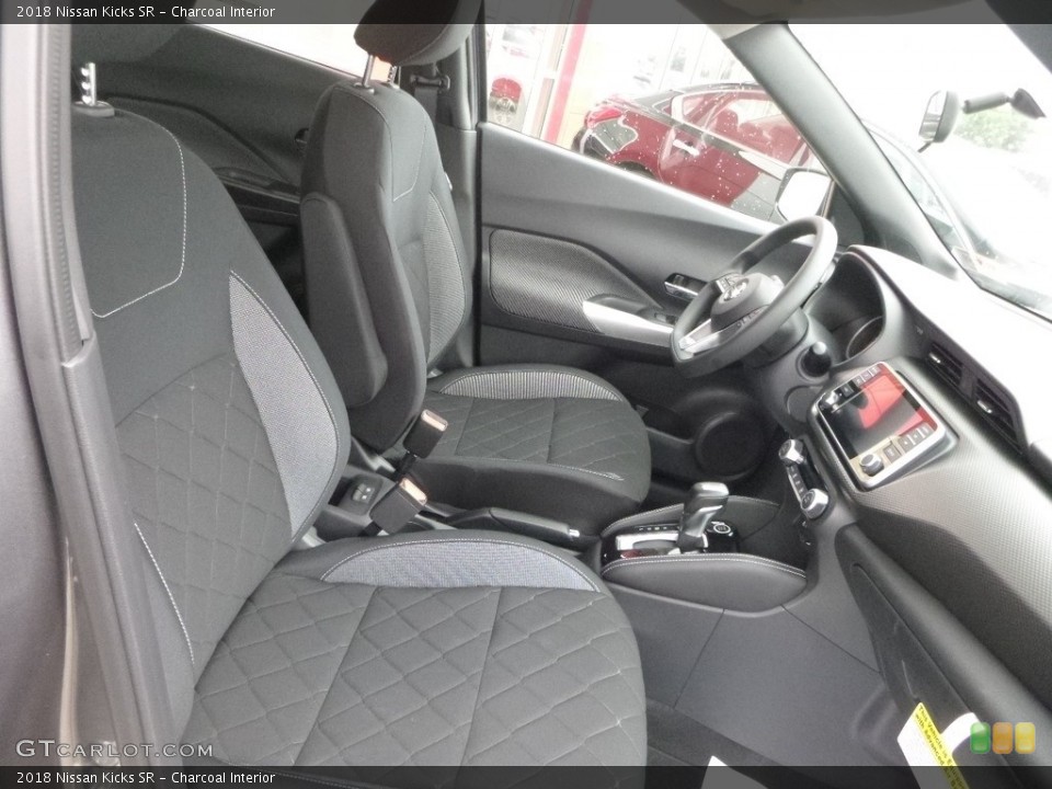 Charcoal Interior Front Seat for the 2018 Nissan Kicks SR #128828919