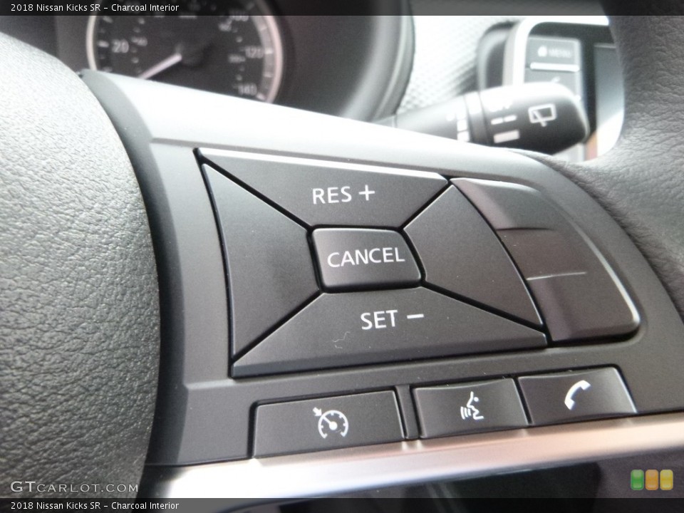 Charcoal Interior Steering Wheel for the 2018 Nissan Kicks SR #128829059