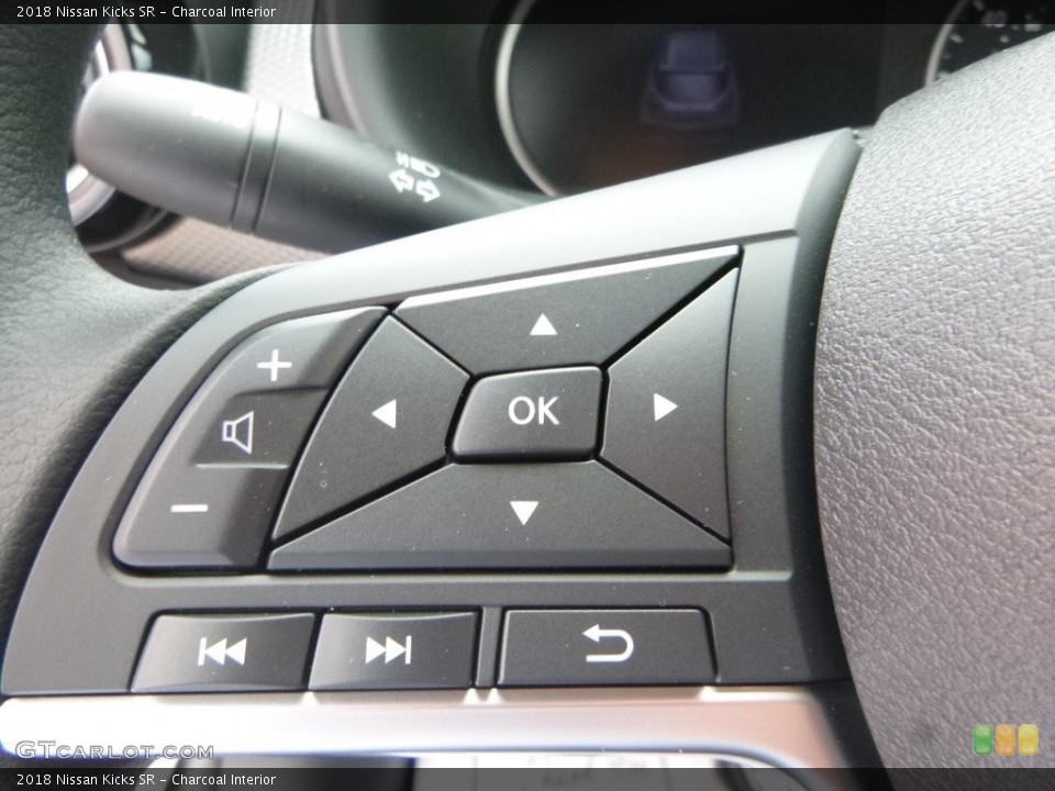 Charcoal Interior Steering Wheel for the 2018 Nissan Kicks SR #128829080
