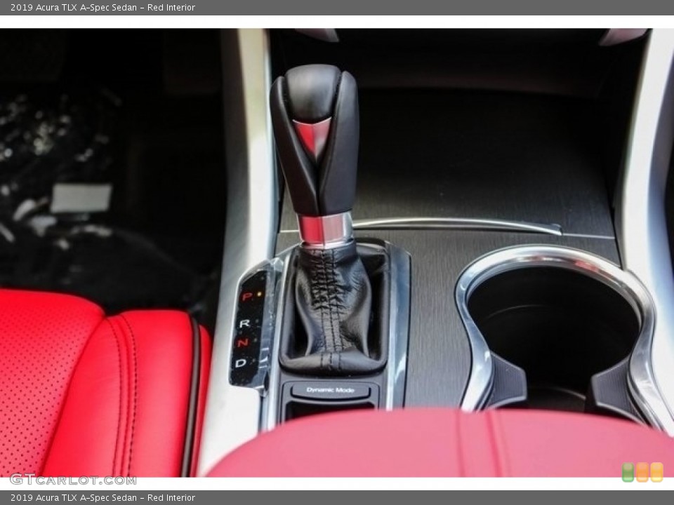 Red Interior Transmission for the 2019 Acura TLX A-Spec Sedan #128845149