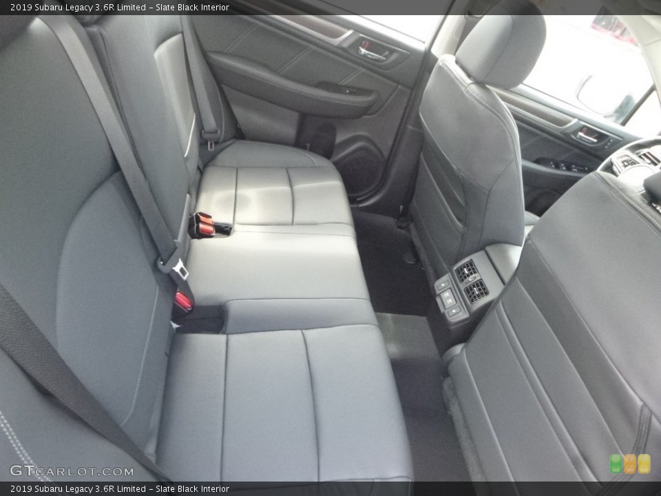 Slate Black Interior Rear Seat for the 2019 Subaru Legacy 3.6R Limited #128845572