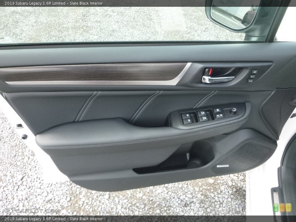 Slate Black Interior Door Panel for the 2019 Subaru Legacy 3.6R Limited #128845605
