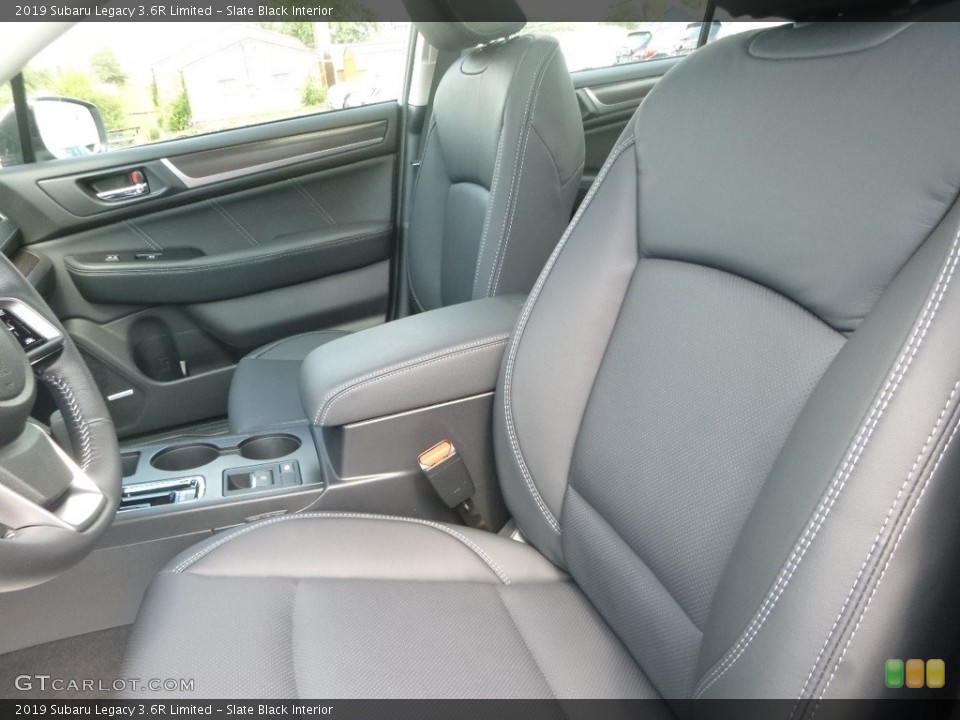 Slate Black Interior Front Seat for the 2019 Subaru Legacy 3.6R Limited #128845635
