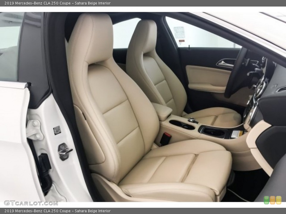 Sahara Beige Interior Front Seat for the 2019 Mercedes-Benz CLA 250 Coupe #128846757