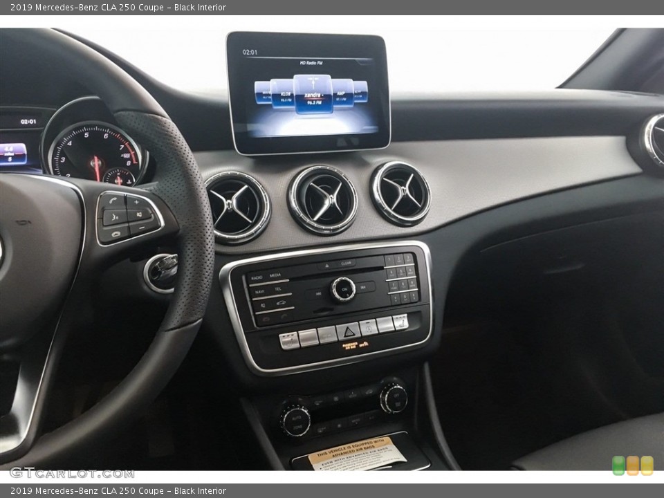 Black Interior Dashboard for the 2019 Mercedes-Benz CLA 250 Coupe #128847042