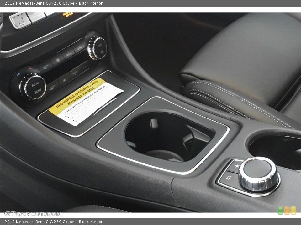 Black Interior Controls for the 2019 Mercedes-Benz CLA 250 Coupe #128847063