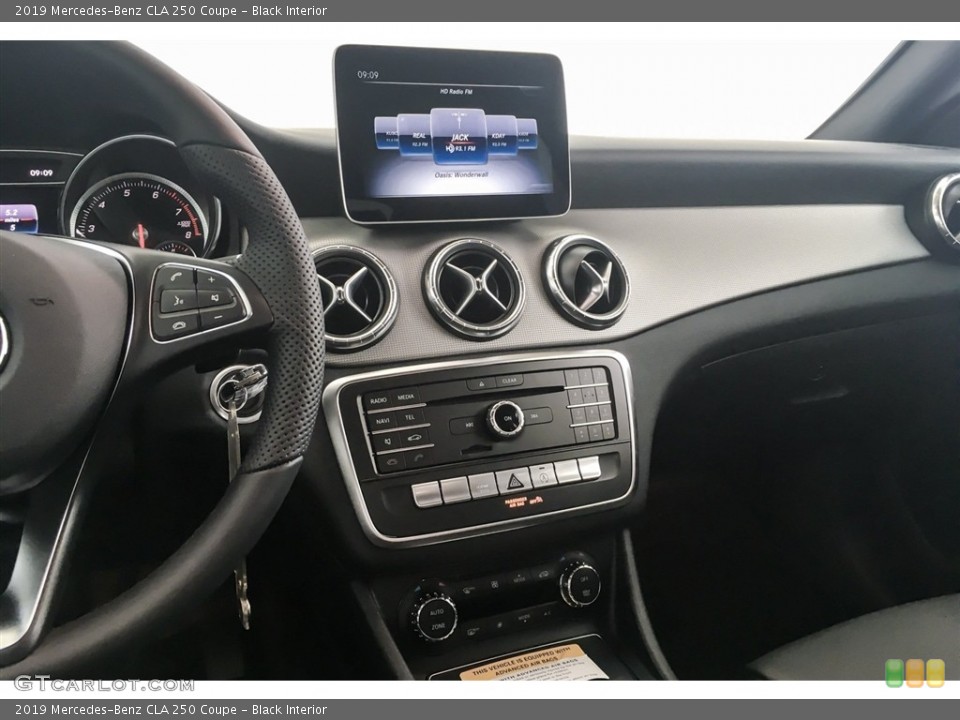 Black Interior Dashboard for the 2019 Mercedes-Benz CLA 250 Coupe #128847339