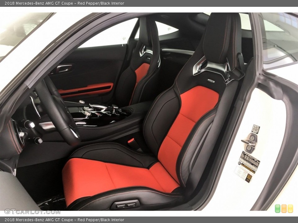 Red Pepper/Black Interior Photo for the 2018 Mercedes-Benz AMG GT Coupe #128850792