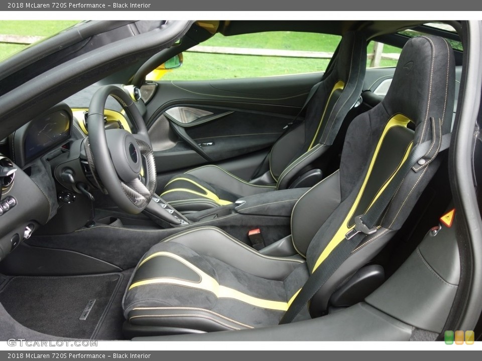 Black Interior Front Seat for the 2018 McLaren 720S Performance #128853066