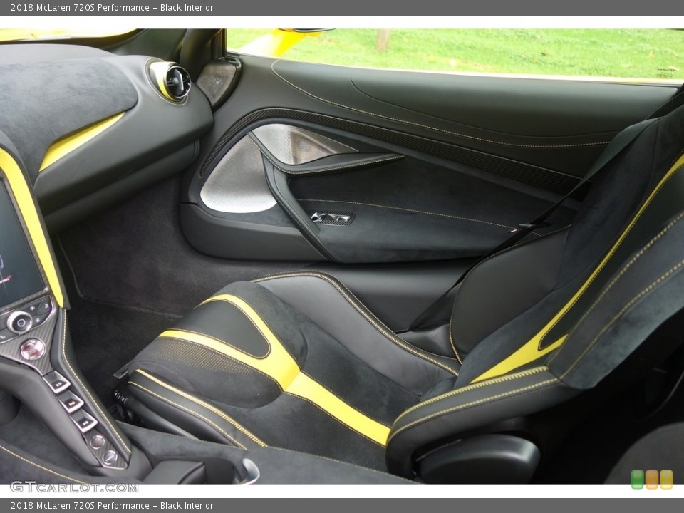 Black Interior Front Seat for the 2018 McLaren 720S Performance #128853090