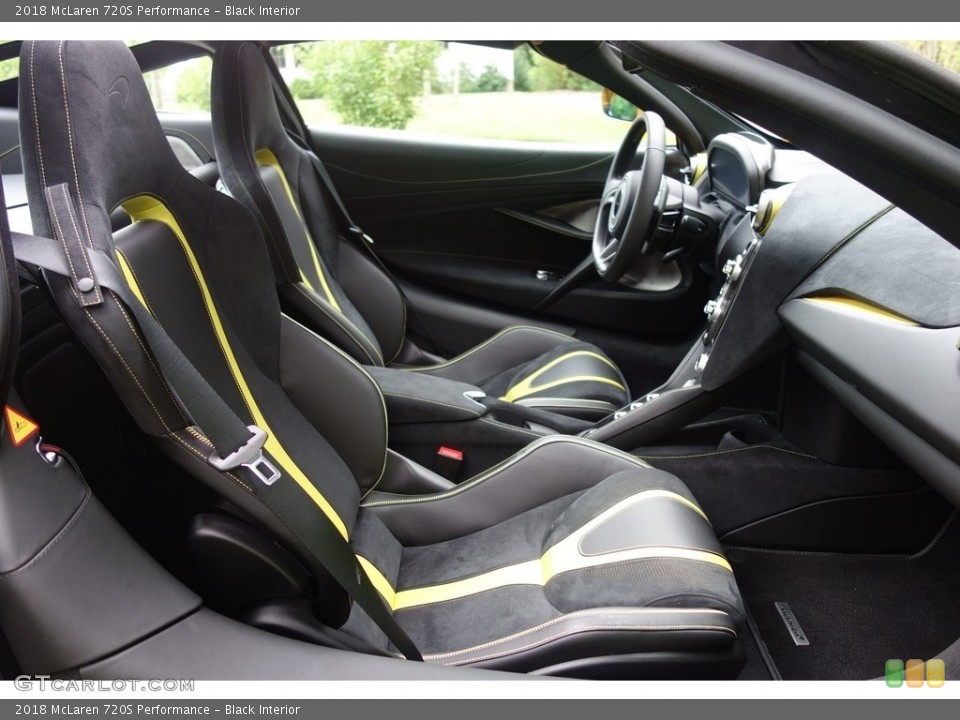 Black Interior Front Seat for the 2018 McLaren 720S Performance #128853138