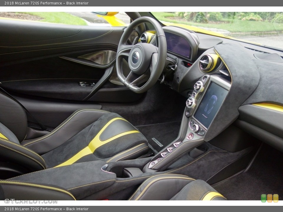Black Interior Controls for the 2018 McLaren 720S Performance #128853165