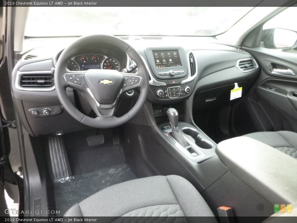 Jet Black Interior Photo for the 2019 Chevrolet Equinox LT AWD #128855889