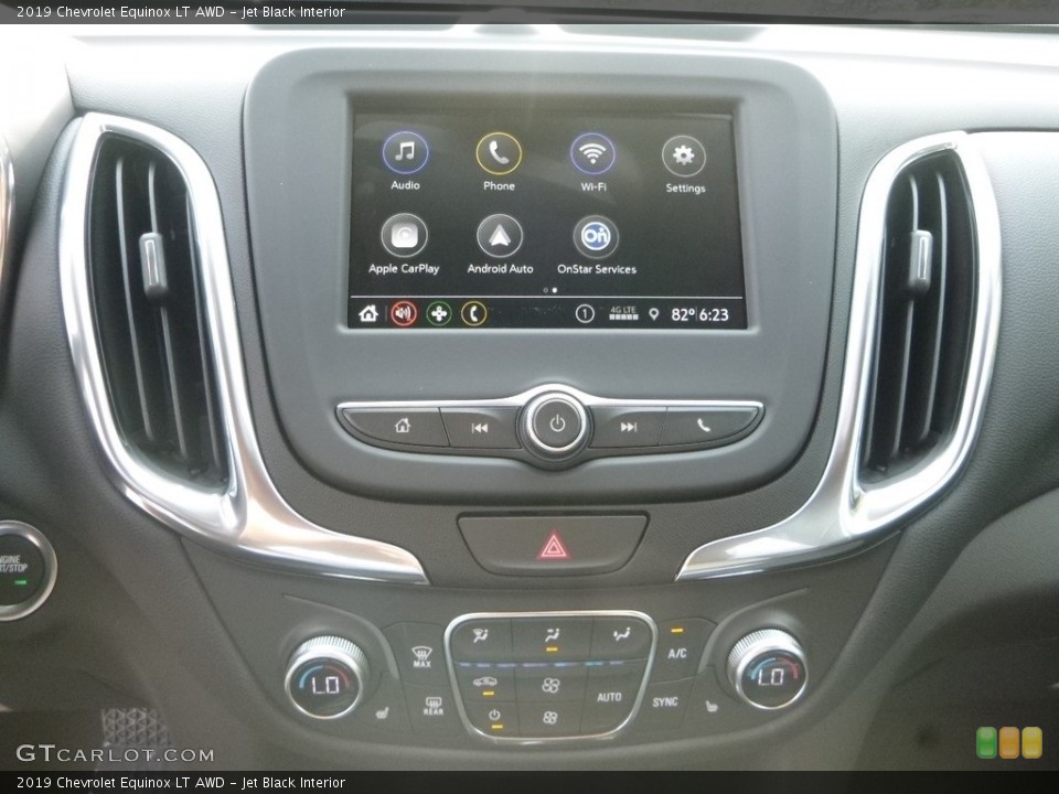 Jet Black Interior Controls for the 2019 Chevrolet Equinox LT AWD #128855913
