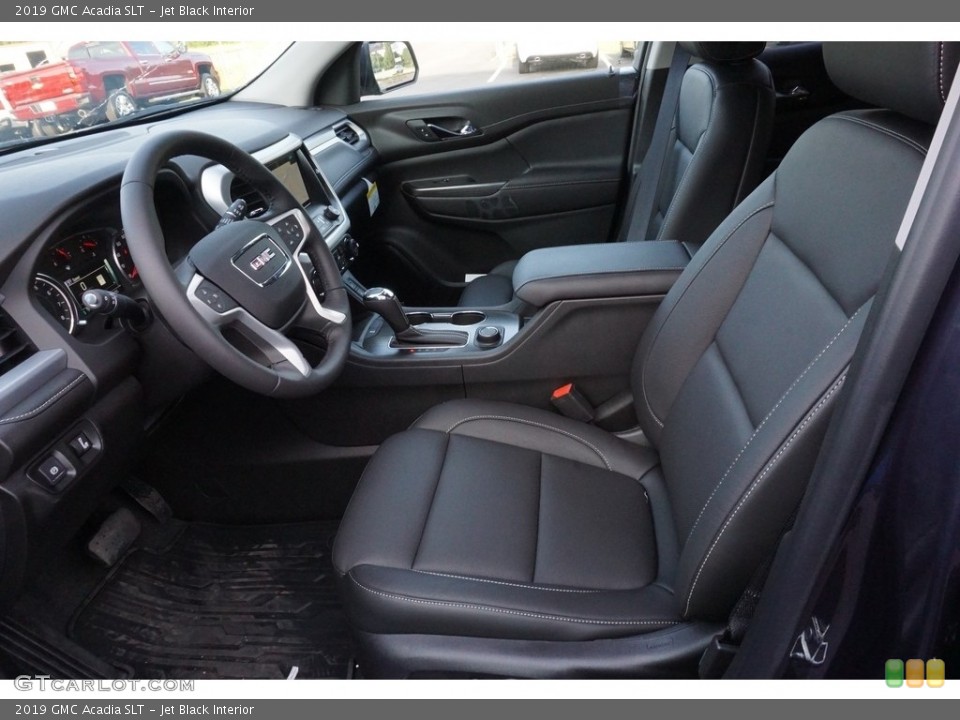 Jet Black Interior Photo for the 2019 GMC Acadia SLT #128860428