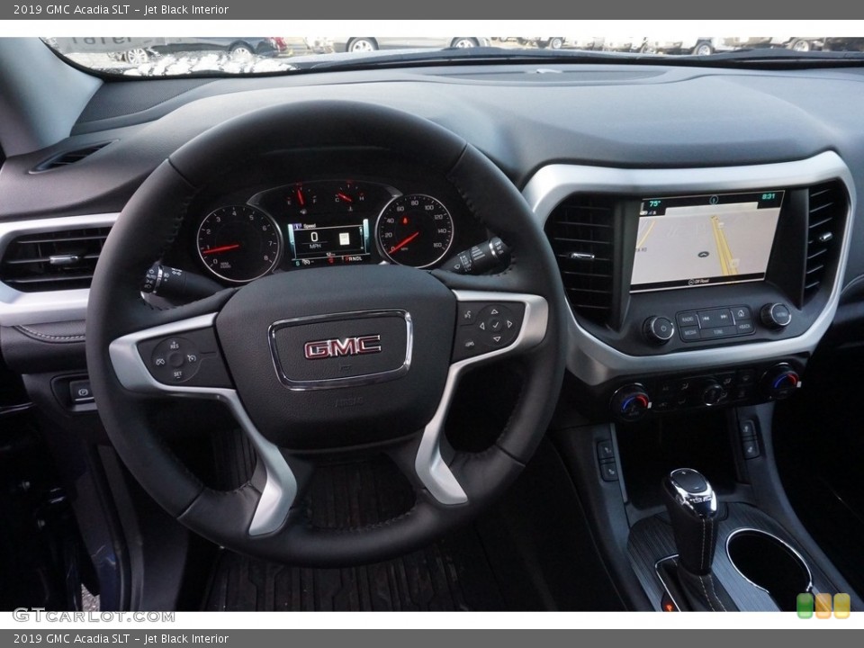 Jet Black Interior Dashboard for the 2019 GMC Acadia SLT #128860446
