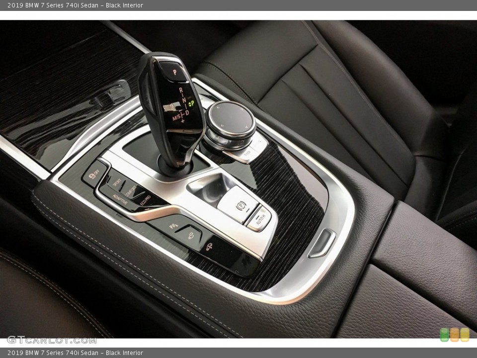 Black Interior Transmission for the 2019 BMW 7 Series 740i Sedan #128863668