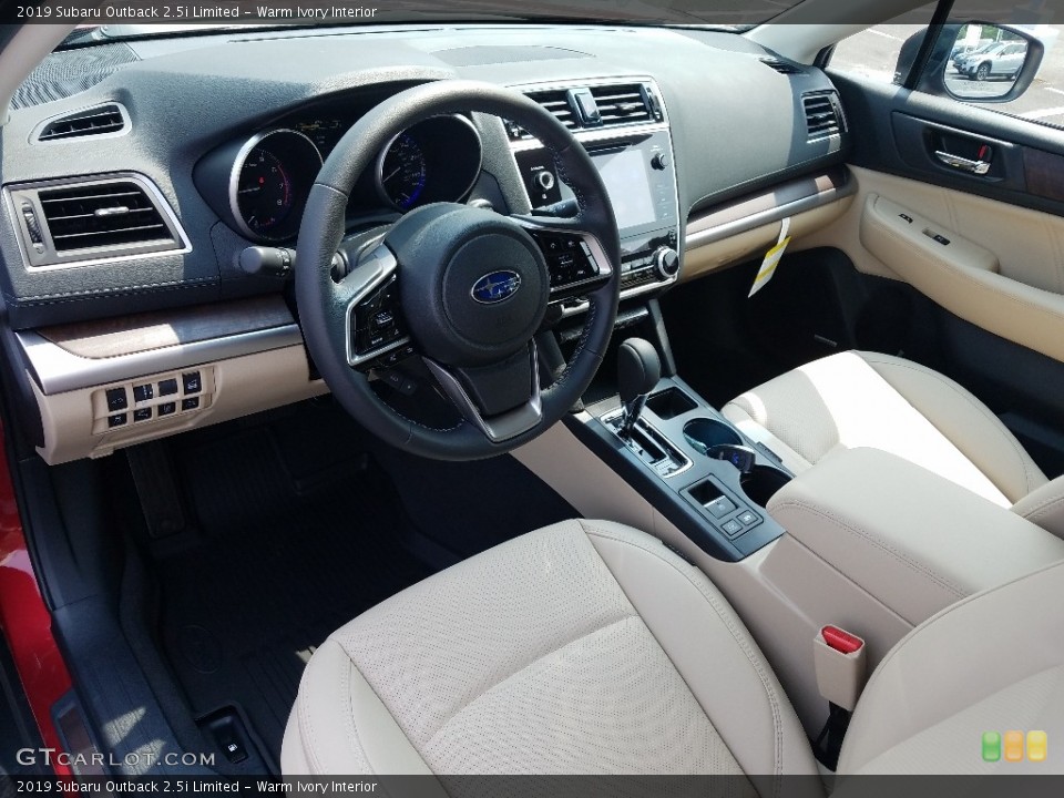 Warm Ivory Interior Photo for the 2019 Subaru Outback 2.5i Limited #128878426