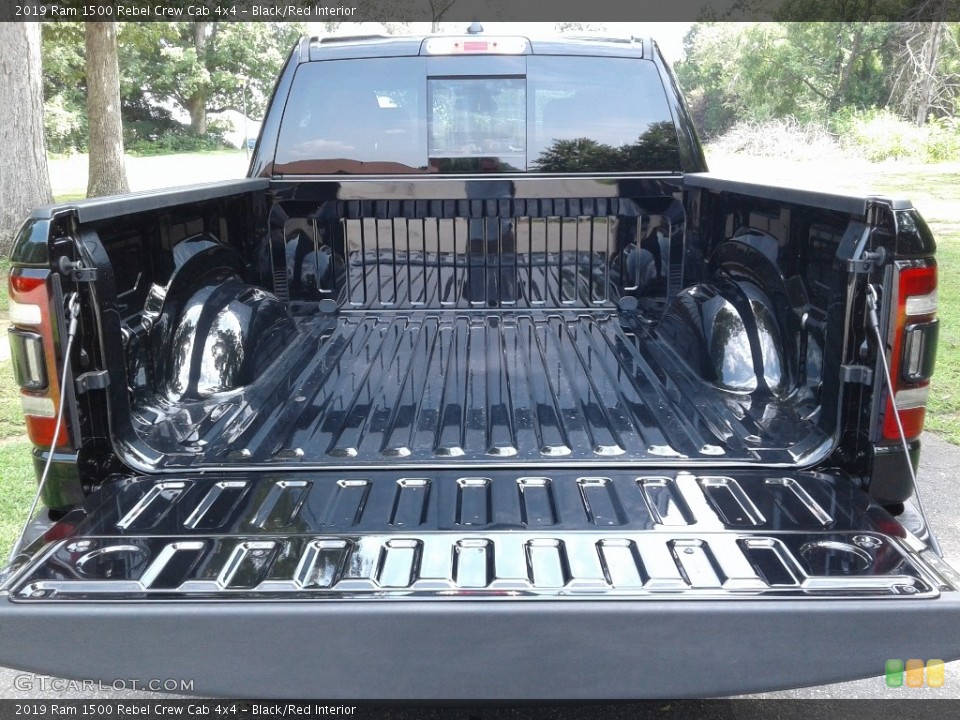 Black/Red Interior Trunk for the 2019 Ram 1500 Rebel Crew Cab 4x4 #128882194