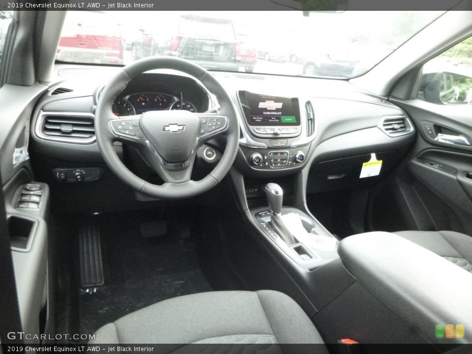 Jet Black Interior Photo for the 2019 Chevrolet Equinox LT AWD #128882260