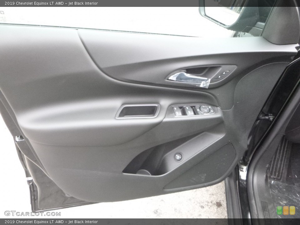 Jet Black Interior Door Panel for the 2019 Chevrolet Equinox LT AWD #128882278