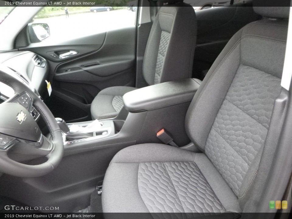 Jet Black Interior Front Seat for the 2019 Chevrolet Equinox LT AWD #128882308