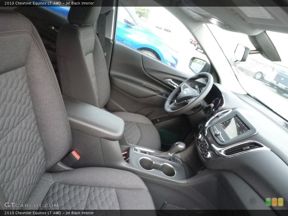 Jet Black Interior Front Seat for the 2019 Chevrolet Equinox LT AWD #128882725