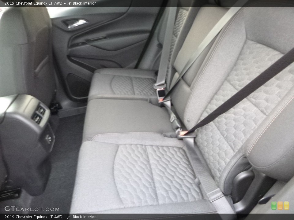 Jet Black Interior Rear Seat for the 2019 Chevrolet Equinox LT AWD #128882770