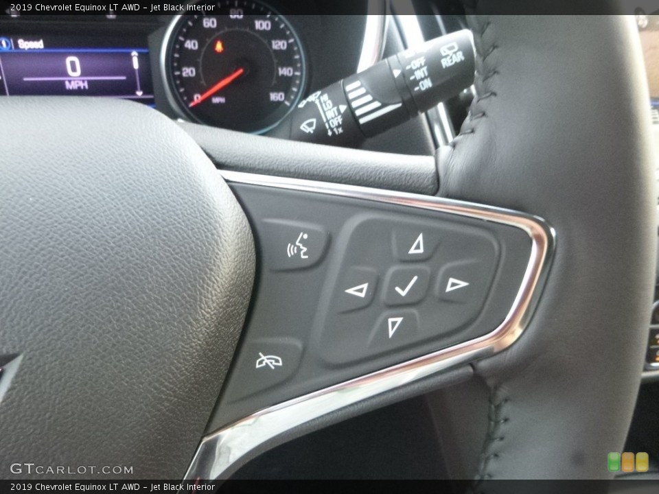 Jet Black Interior Steering Wheel for the 2019 Chevrolet Equinox LT AWD #128882968