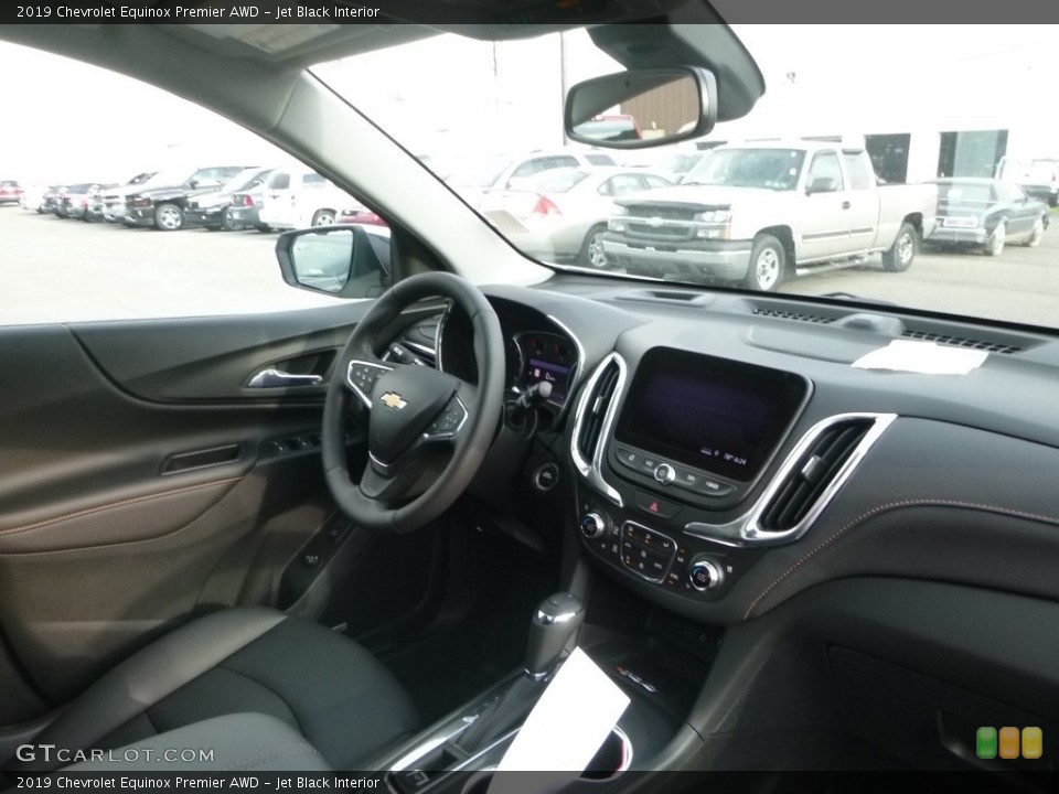 Jet Black Interior Dashboard for the 2019 Chevrolet Equinox Premier AWD #128883316