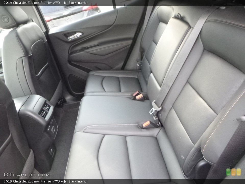 Jet Black Interior Rear Seat for the 2019 Chevrolet Equinox Premier AWD #128883367